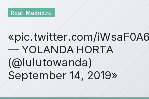 pic.twitter.com/iWsaF0A6xg — YOLANDA HORTA (@lulutowanda) September 14, 2019