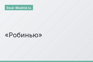 Робинью